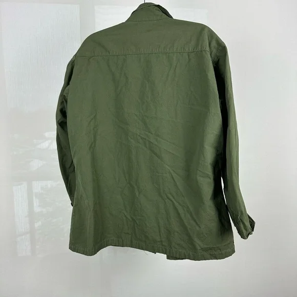 Vietnam War Era Named US Army Tropical Combat Jacket – Khaki – Size Large - Picture 13 of 14